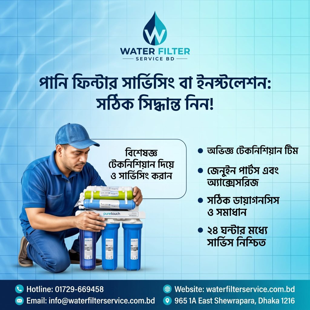 RO, UV এবং UF ফিল্টারের মধ্যে পার্থক্য কী? আপনার বাসার জন্য কোনটি সেরা?